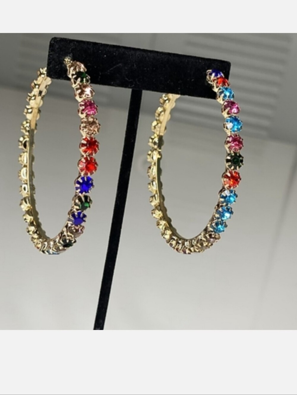 Hoop earrings